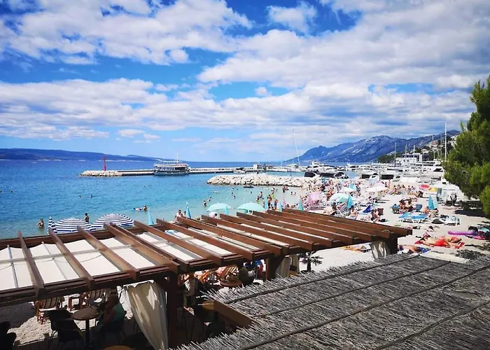 Pezo - With Balcony And Sea View * Baška Voda